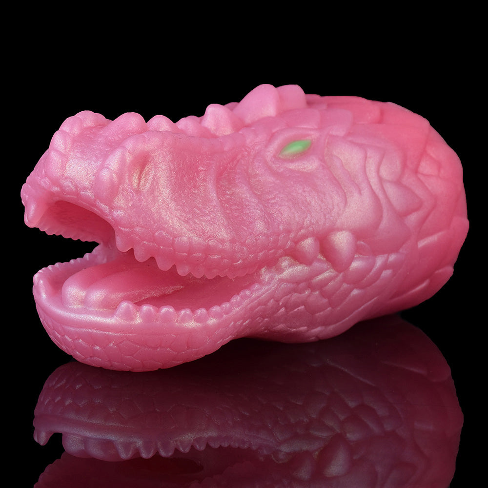 Premium Drachen-Masturbator in Perlmutt-Rosa – Fantasy Sexpuppen & Sexspielzeug für Männer für Solo-Abenteuer