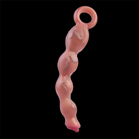 Spiral Butt Plug Silicone - Dynamic Silicone Expander Muscle Bundle Texture Rotational