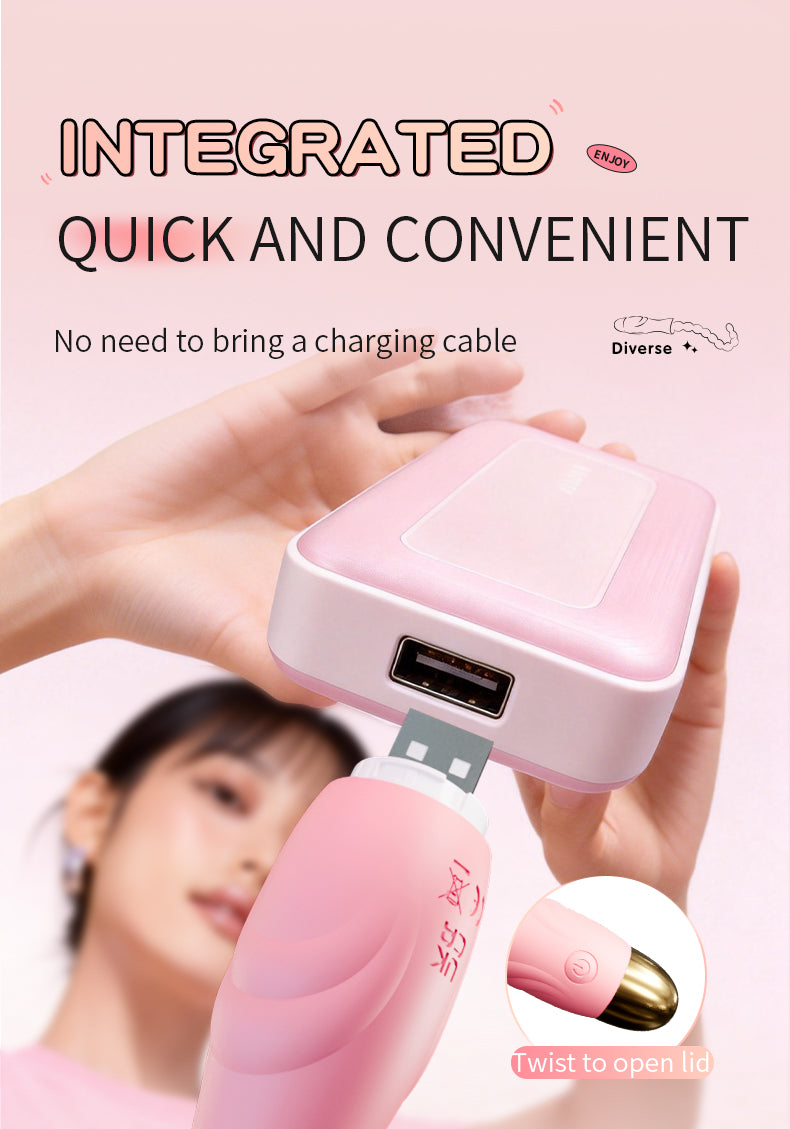 Vibrierender Perlen-Analplug in Zartrosa – Schlankes Premium-Design für Anfänger & Paarespiel