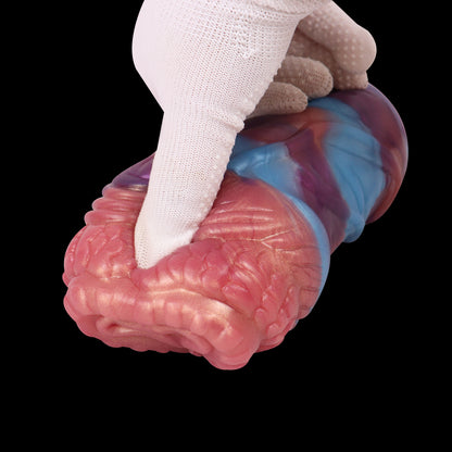 Soft Silicone Stroker with Tight Canal – Alien Creature Masturbator Made of Platinum Silicone for Intense Fantasy Stimulation