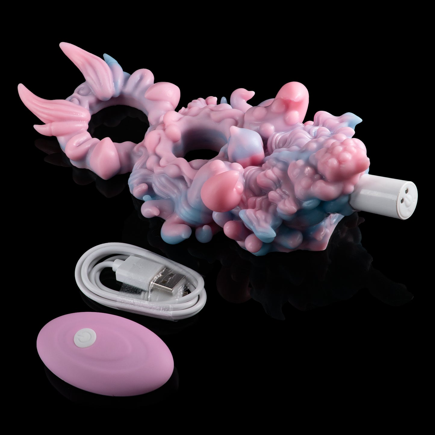 Abgründige Verführung: Dämonen-Maske Grinding Toy für Ausdauer & Paar-Ekstase