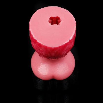 Pferdehuf Pocket Pussy – Einzelkanal, Exotische Innentextur & Sanduhr-Silhouette aus Platin-Silikon