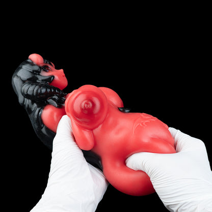 Pocket Pussy Ruby Witch – Red Silicone Demoness for Fantasy Solo Time
