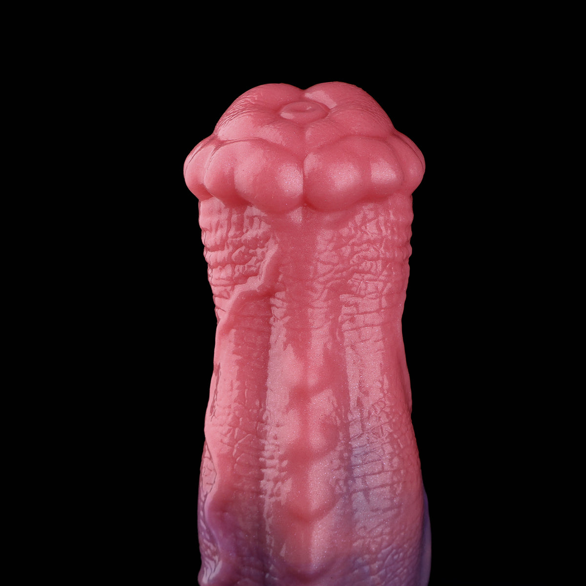 Horse Dildo Glutkrone – Rosa Noppenrand & Schuppenbasis für Fantasy-Paarzeit