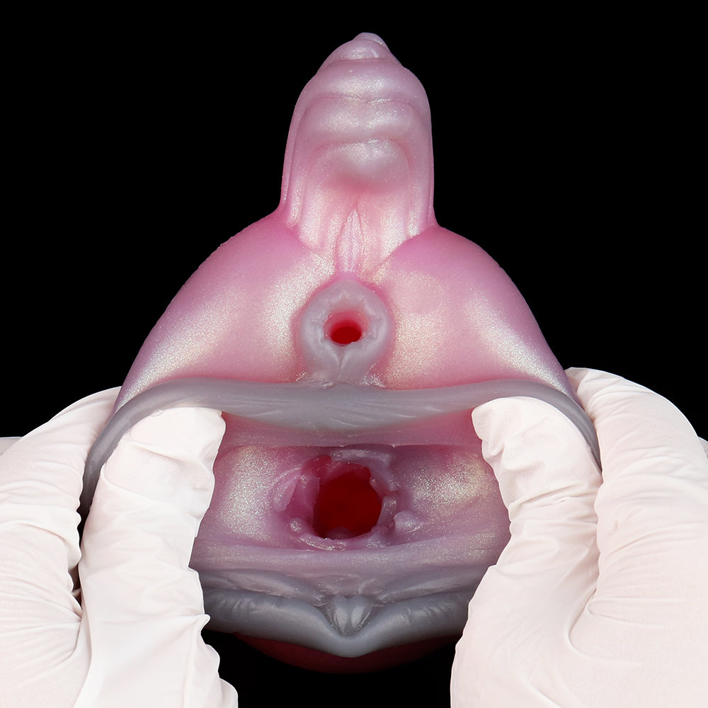 Wolf Fantasy Pocket Pussy – Realistischer Doppelkanal-Masturbator & Silikon-Sextoy