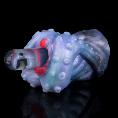 Pocket Pussy mit Tentakel Design – Realistische Silikon Masturbator Hülle mit Saugnapf Struktur für intensive Solo Momente
