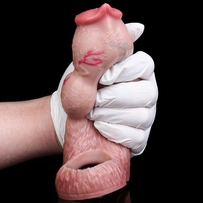 Animal Inspired Silicone Sleeve - Creative Design Open-Ended Penis Cover