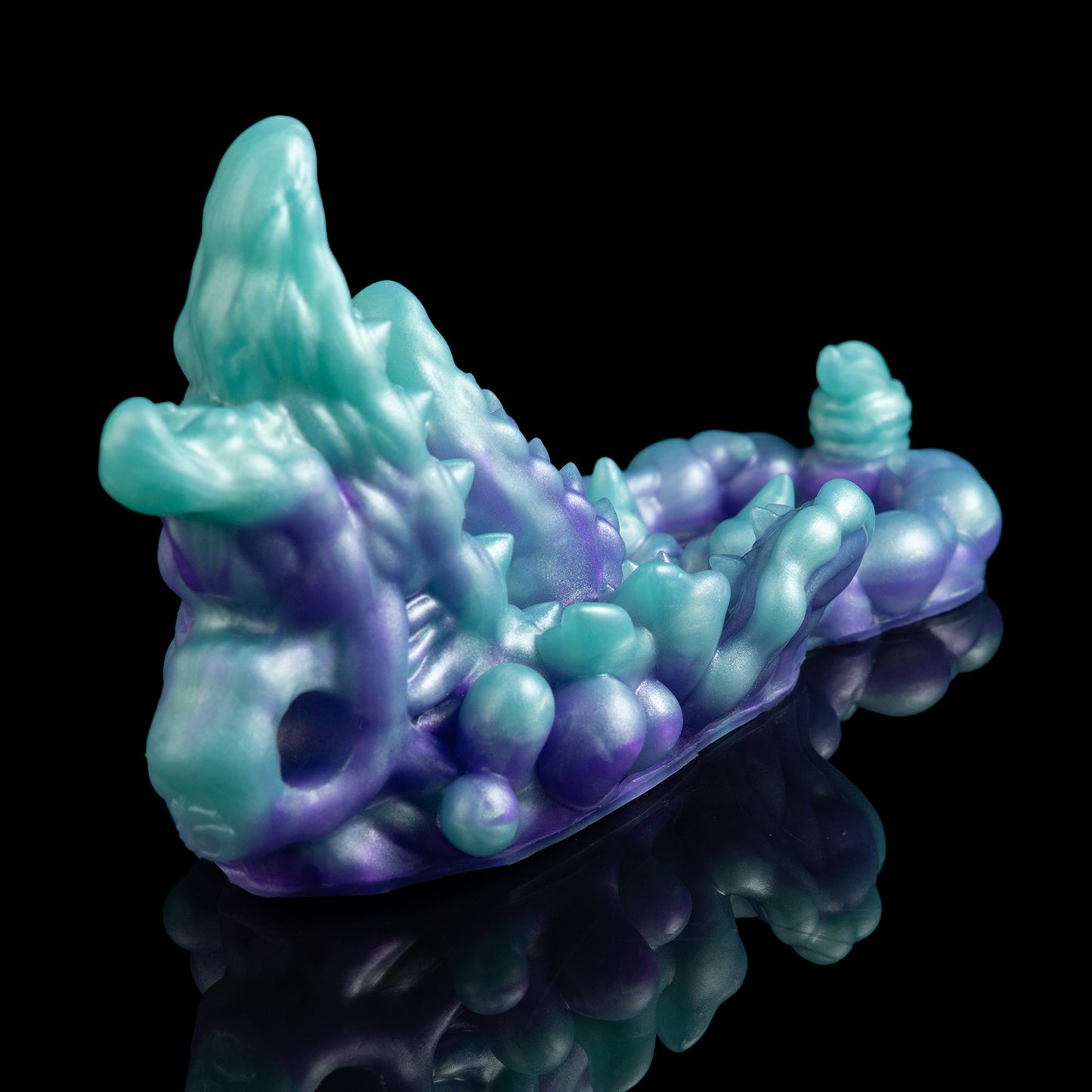 Mystisches Tiefsee-Tentakel Grinding Toy: Doppelring für Ausdauer & Paar-Stimulation
