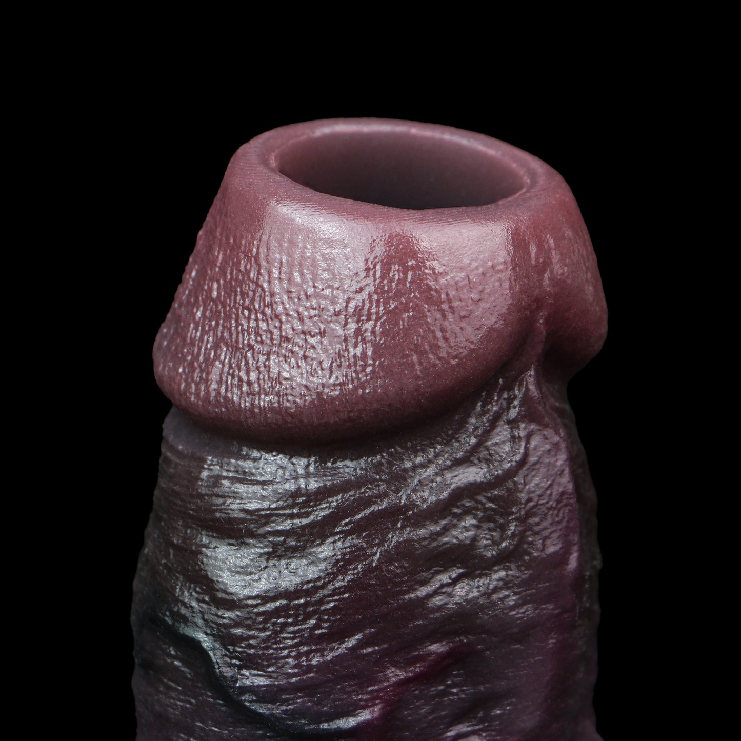 Obsidian Black Penis Sleeve – Realistische Verlängerung & Intensives Gefühlserlebnis
