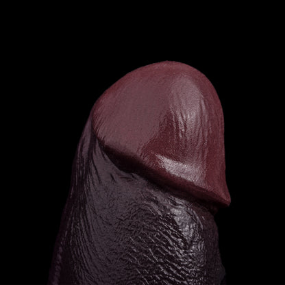 Realistic Silicone BBC Dildo – Deep Black, body-safe & perfect for first-timers