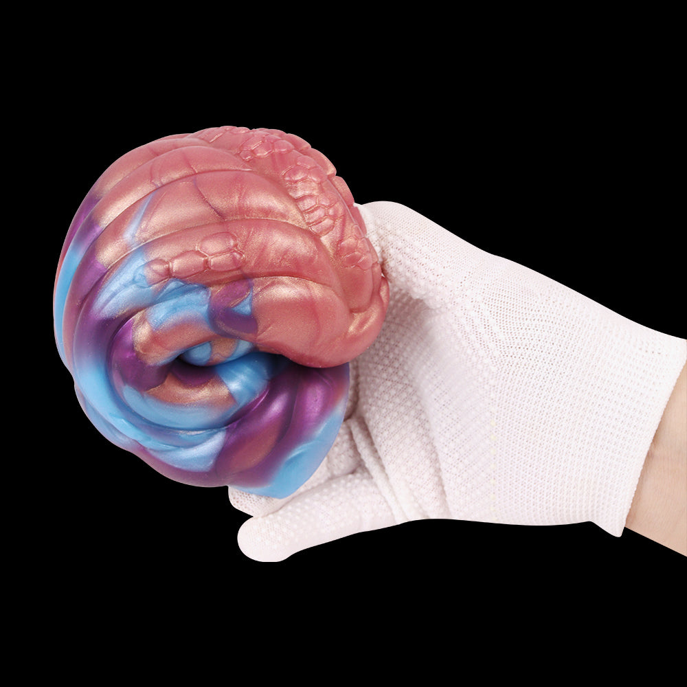 Organic Fantasy Masturbator Sleeve – Sci-Fi Alien Texture Stroker made of Platinum Silicone for Immersive Deep Stimulation