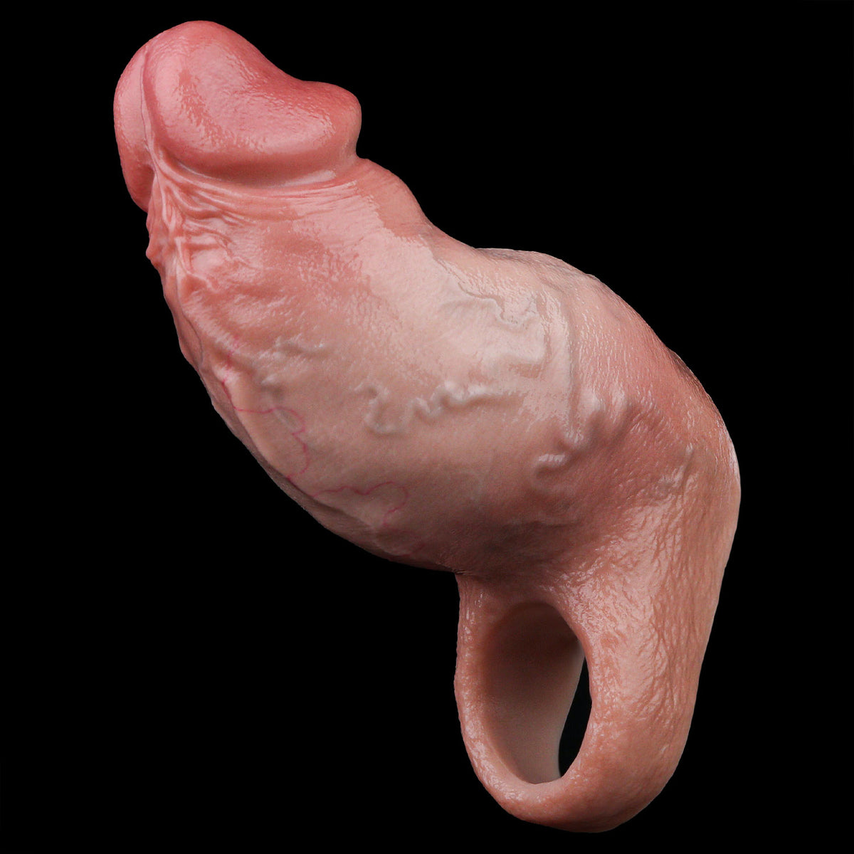 Penis Sleeve – Aufwärts geformte Silikon-Penishülle für intime Zweisamkeit