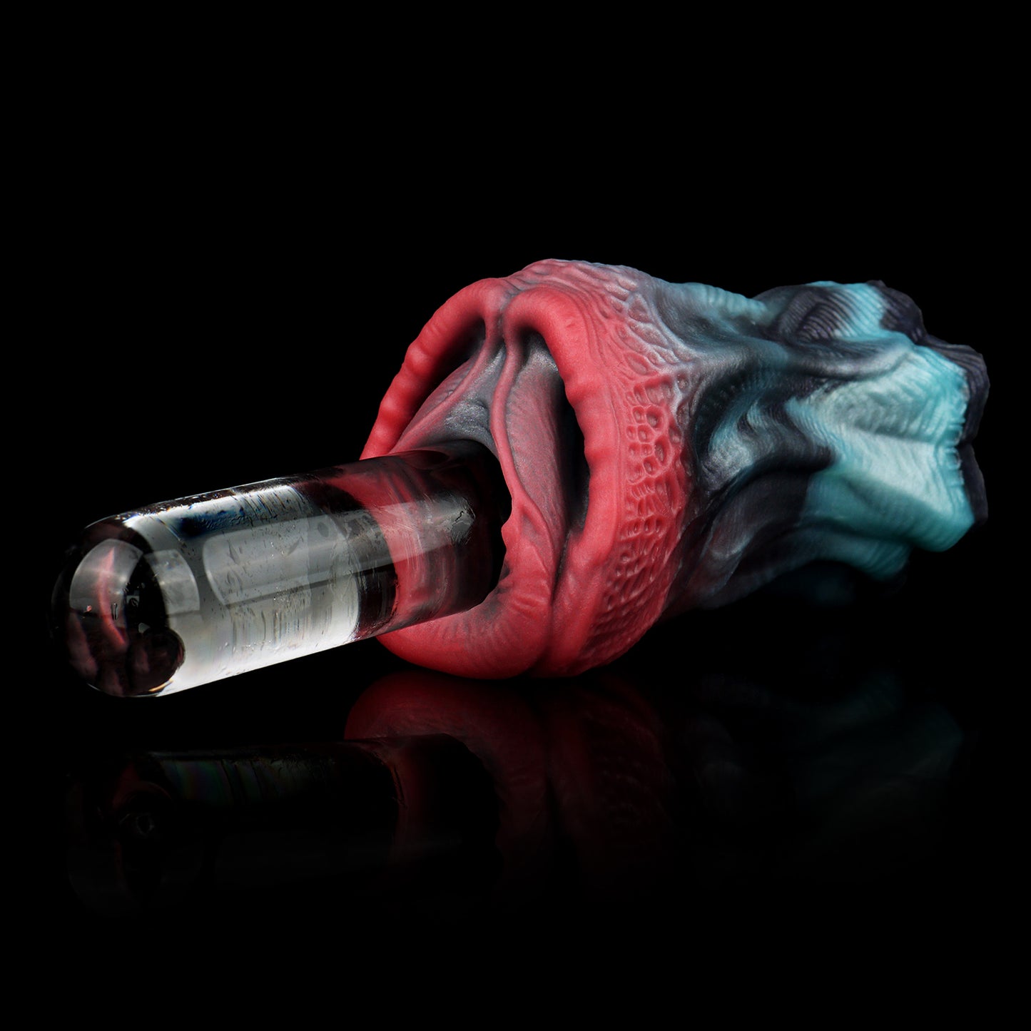 Monster Masturbator – Alien Texture in Blue & Red | SilikonLust