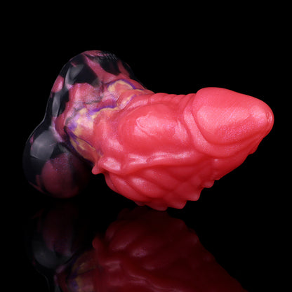 Anal Plug mit Stachelstruktur – Textured Silicone Dildo im Fantasy-Design
