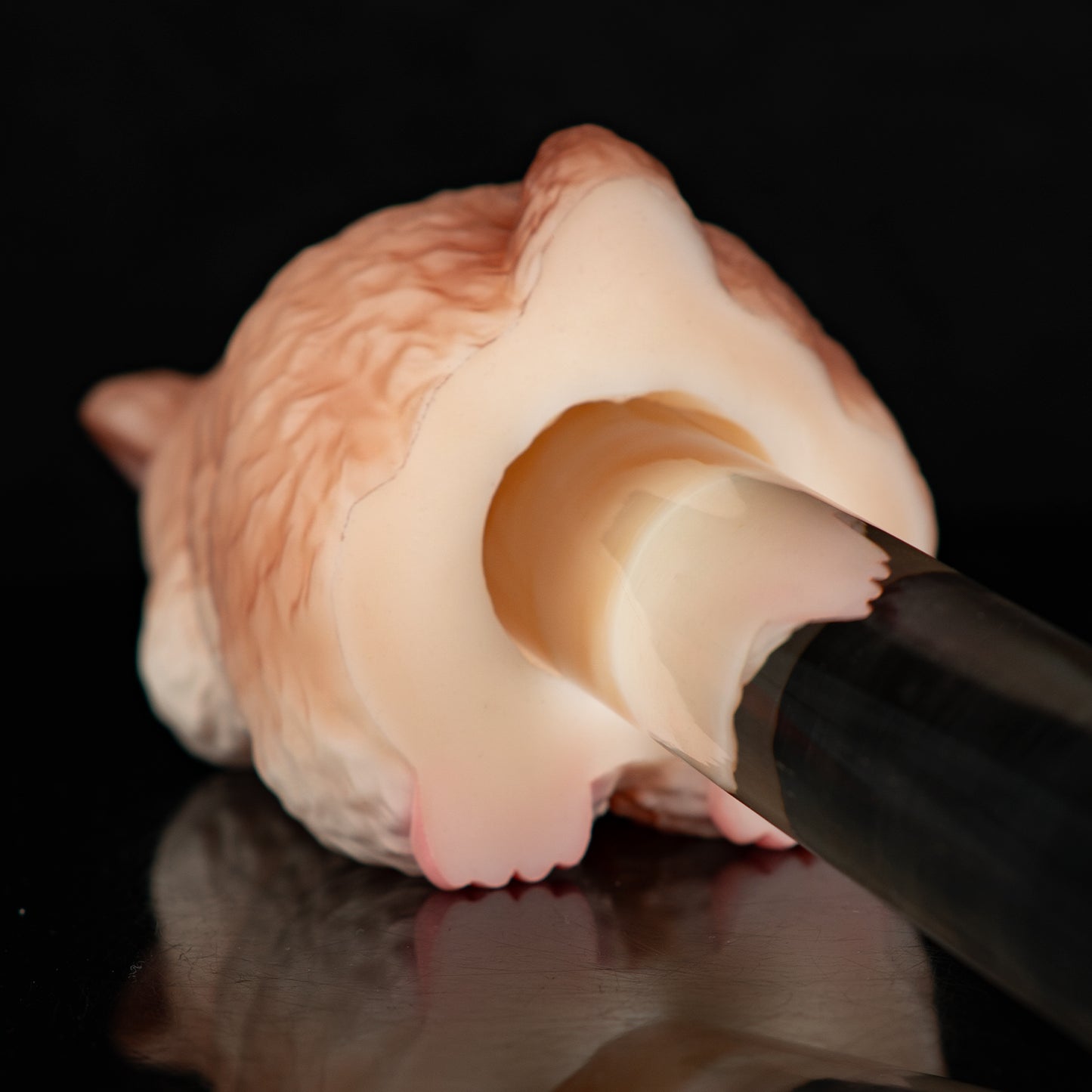 Peach-Soft Hamster Masturbator: Cute Platinum Silicone Premium Sex Dolls for Intense Moments