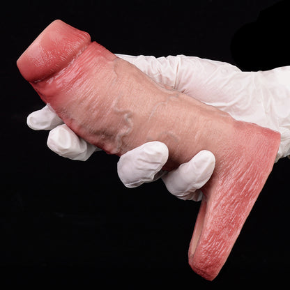 Anatomical Penile Sheath with Thinned Edge – Invisible Skin Thickening as a Realistic Extender