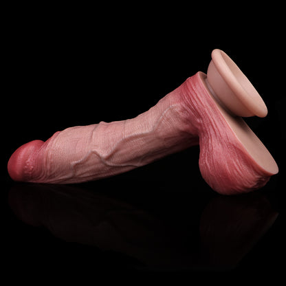 Ultra-Dense Textured Dildo Soft Silicone - Realistic Fantasy Dildo Spiked Texture
