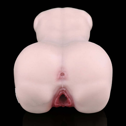 Pocket Pussy Rosé-Torso – Weibliche Silikonform für entspannte Solozeit