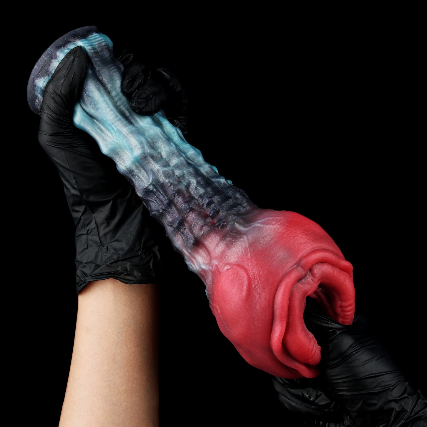 Abgrund-Masturbator – Tiefsee-Kreatur in Rot & Schwarz | SilikonLust