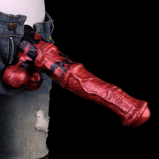 Equine Inspired Penis Sleeve Extrem & Rituell – Horse Anatomy Stallion Style Sleeve mit Umgestülptem