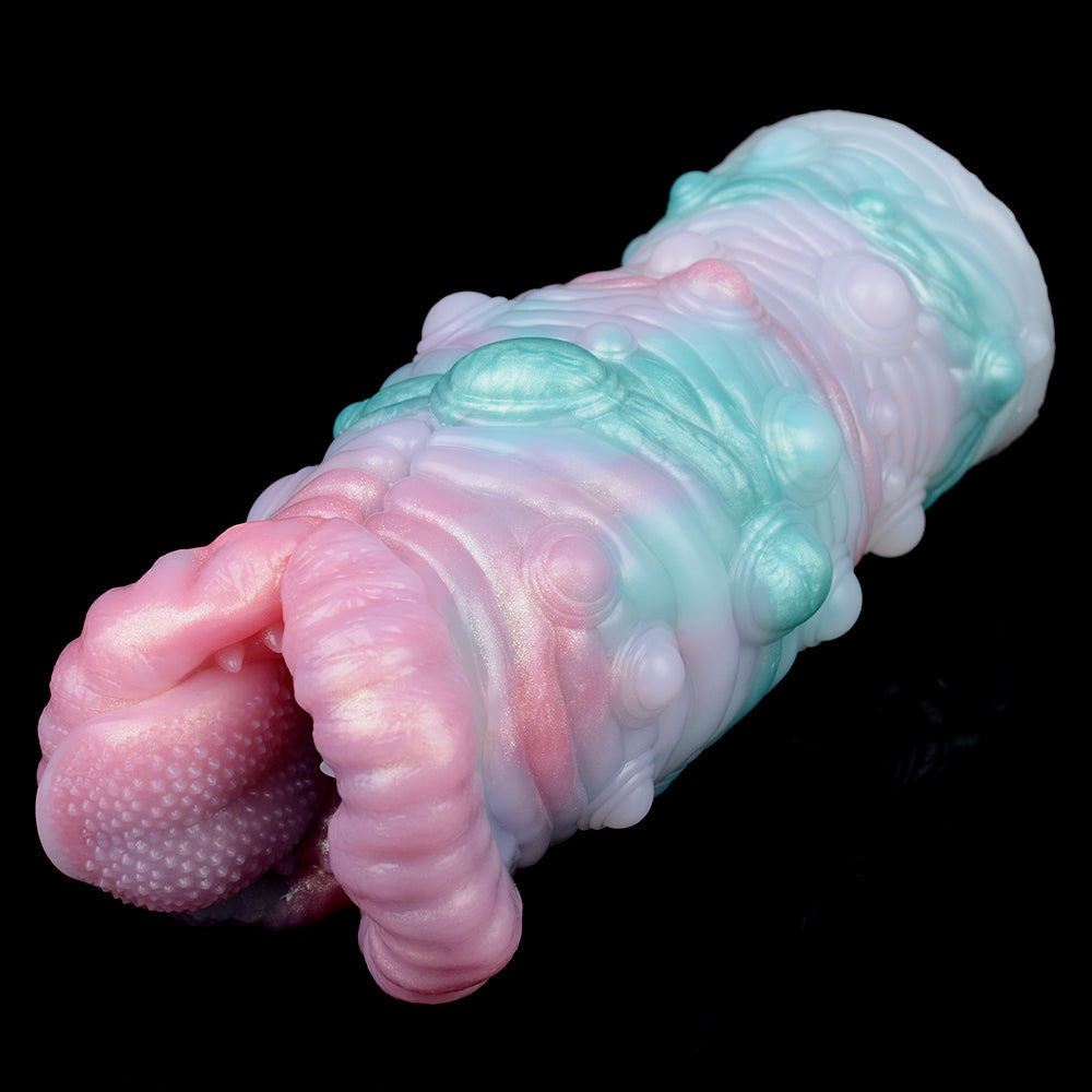 Abyss-Schlund Alien Pocket Pussy – Schimmernder Monster-Mund Stroker für surreale Blowjob-Erlebnisse
