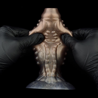 Quer Verlaufender Ringkamm Monster Penissleeve – Penis Extender für Männer Die Intensive Fantasie Erleben Wollen