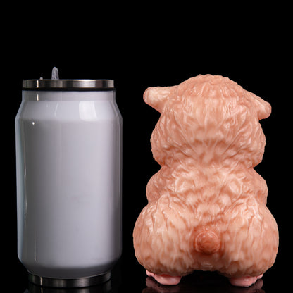 Cute Hamster Platinum Liquid Silicone Masturbator: Discreet Sex Doll & Nightstand Decor Highlight