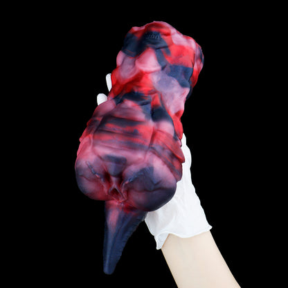 Drachenblut Male Masturbator – Magma-Artefakt aus Platin-Silikon