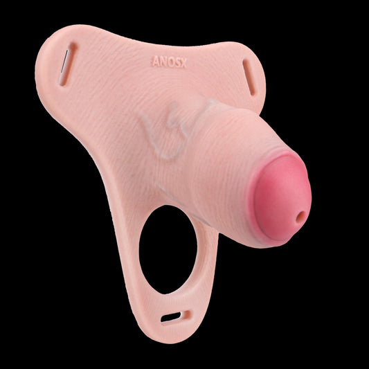 Silicone Penis Cage - Soft Chastity Cage with Three-Dimensional Haptics and Hygienic Long-Term Wear Structure