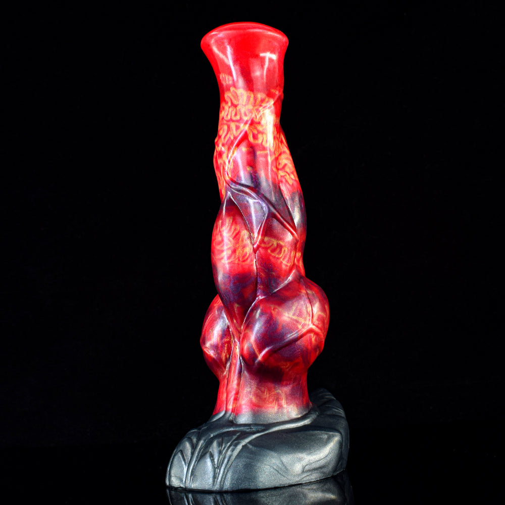 Spiral Flower Bud Fantasy Silicone Dildo - Intense Solo Play Roleplay & Fantasy Couple Scenes