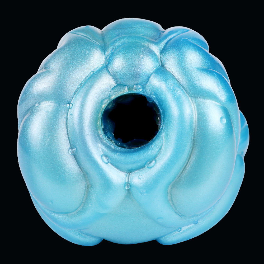 Icy Precision – Fantasy Pocket Pussy in Pearlescent Ice Blue | SilikonLust