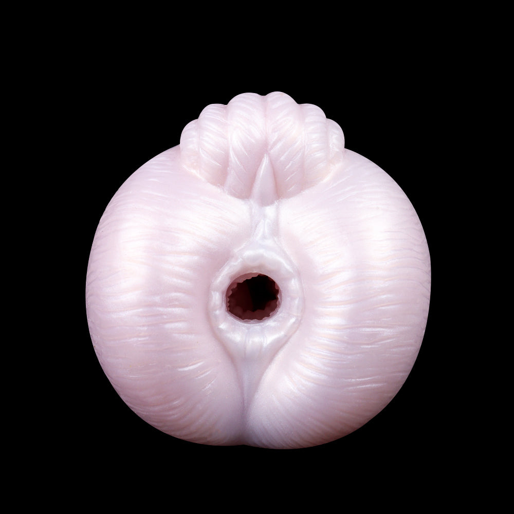 Runde Soft Silicone Pocket Pussy – Fantasy Lifelike Toy mit dichtem Granulat-Kanal für intensives Umschließen