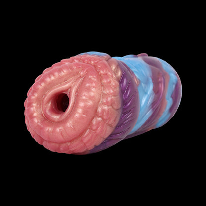 Soft Silicone Stroker with Tight Canal – Alien Creature Masturbator Made of Platinum Silicone for Intense Fantasy Stimulation