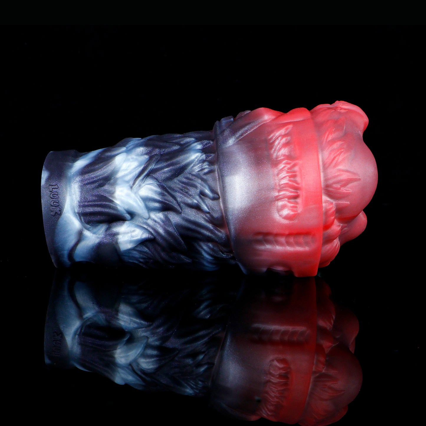 Entfessle das Biest: Reizvolle Wolf Pocket Pussy mit realistischem Fell-Design