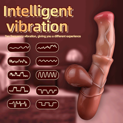 Realistic Sex Doll Vibrator with Testicles – Vibration, Heat & Dual Stimulation | SilikonLust