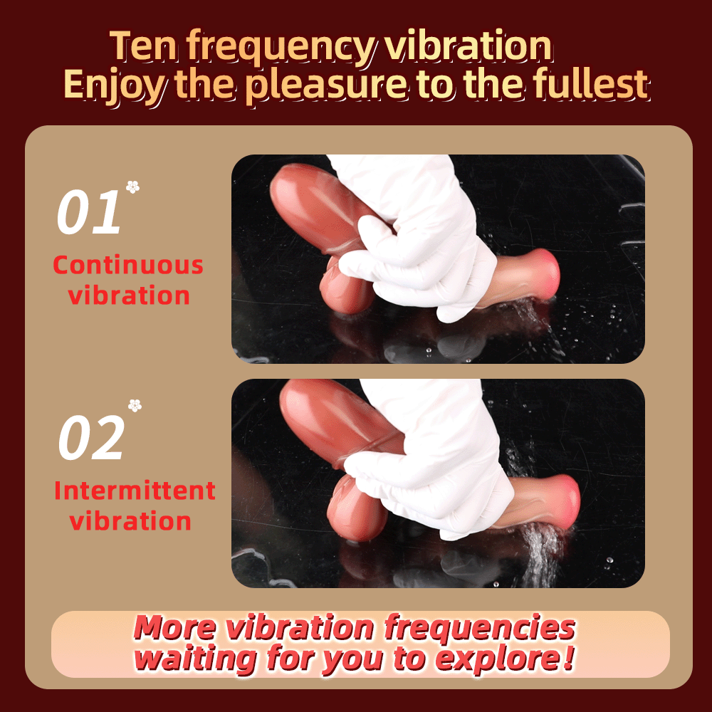 Realistic Sex Doll Vibrator with Testicles – Vibration, Heat & Dual Stimulation | SilikonLust