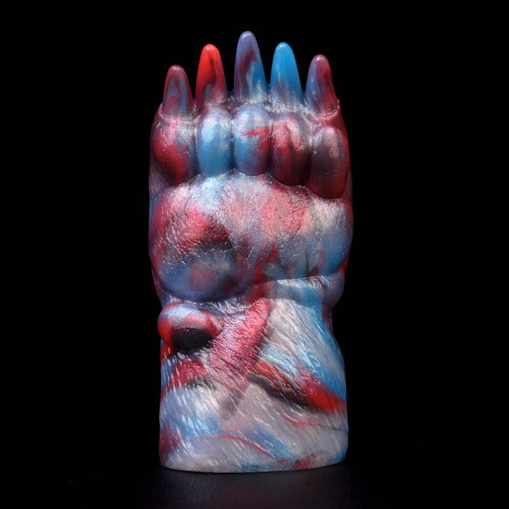Bear Paw Mouth Gag – Fantasy Bärentatze Mundknebel aus Platin-Silikon | SilikonLust