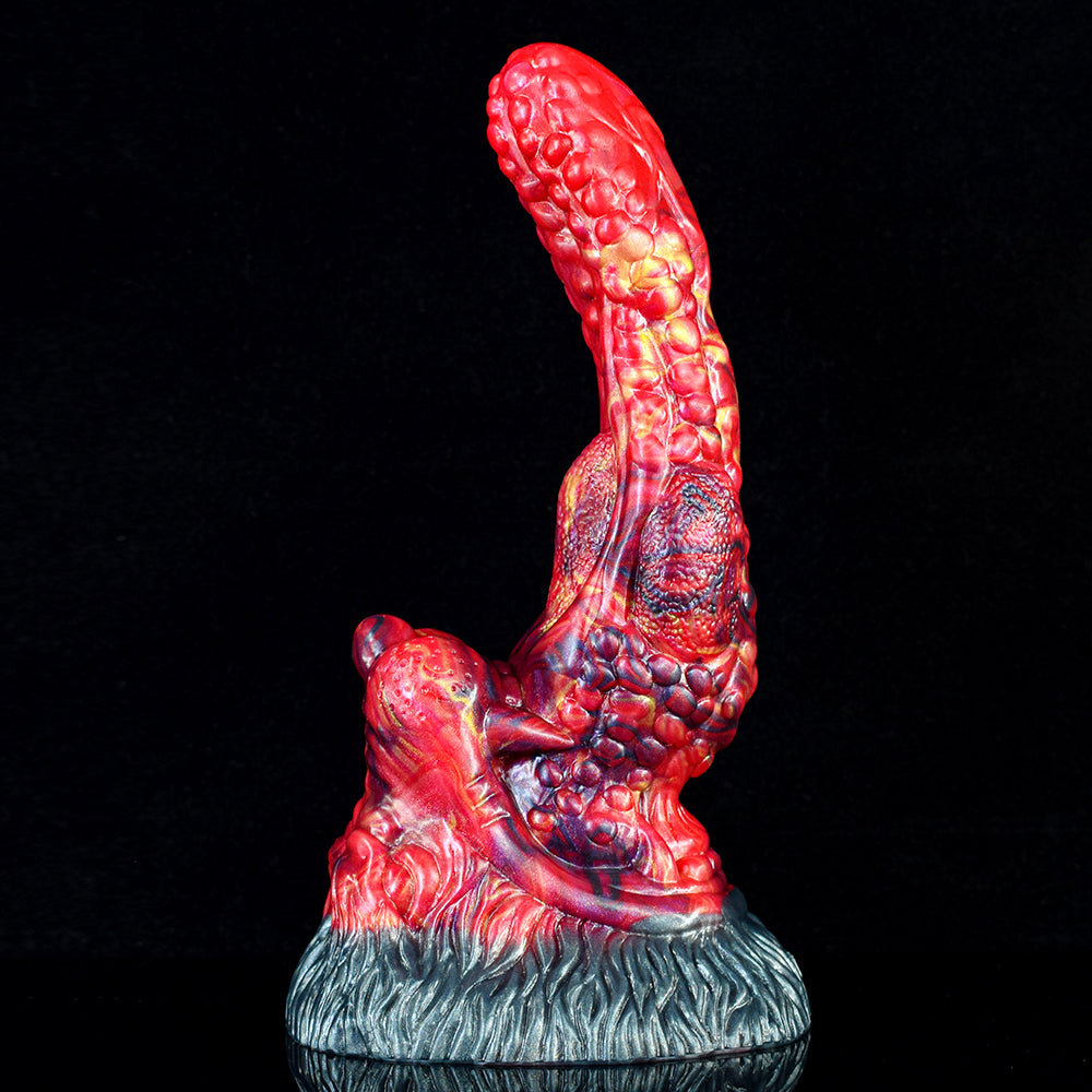 Black Monster Base Dildo – Intense G-Spot Stimulation and Fantasy Monster Toys Love