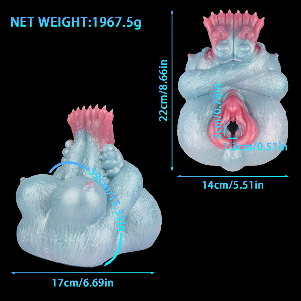 Elfen Hintern Fantasy Sexpuppe – 2kg Platin-Silikon Hands-Free Pocket Pussy Sex Dolls | SilikonLust
