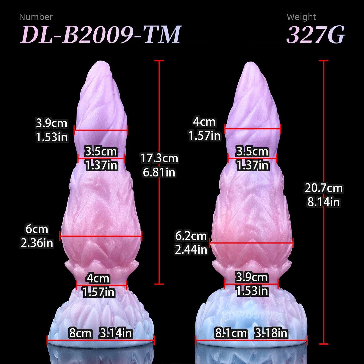 Aufblasbares Fantasy Silikon Dildo – Biomechanical Fantasy Device mit Dynamischer Druckexpansion