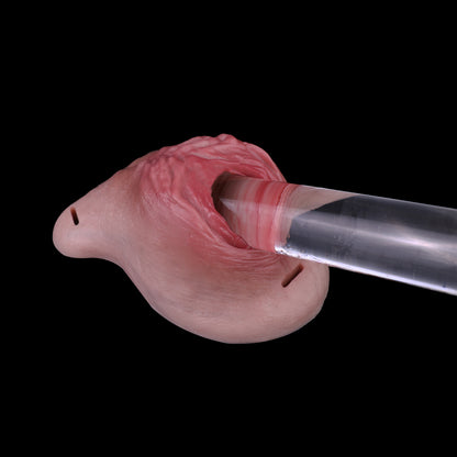 Realistische Silikon-Pussy-Panties – Tragbare Vagina-Prothese für Trans-Frauen & Femboys