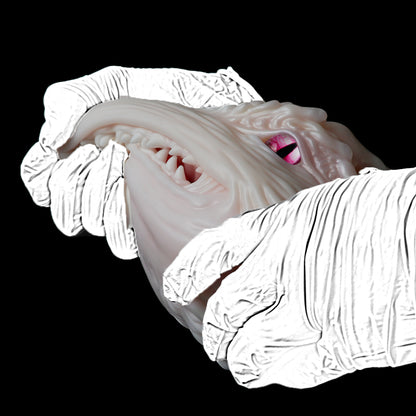 Glacial White Dragon Pocket Pussy – Fantasy Masturbator for Mythic Immersion | SilikonLust