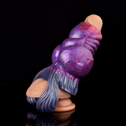 Penis Sheath Nebula – Bio-mechanical Extender Fetish Platinum Silicone | SilikonLust
