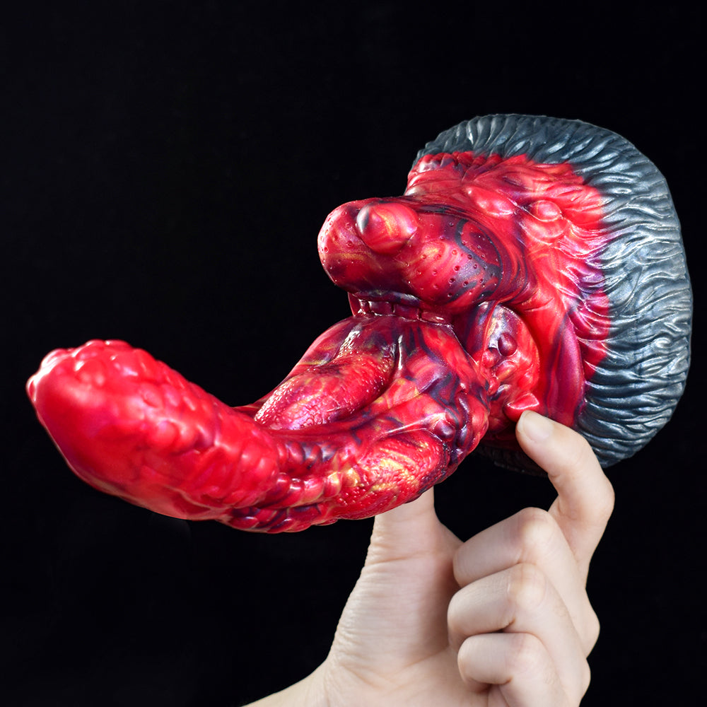 Black Monster Base Dildo – Intense G-Spot Stimulation and Fantasy Monster Toys Love