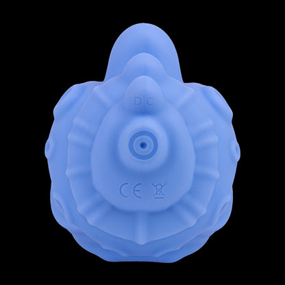 Ozean-Muschel Sex Grinder | Platinum Silicone Vulva Grinder mit Meeresschnecken-Form
