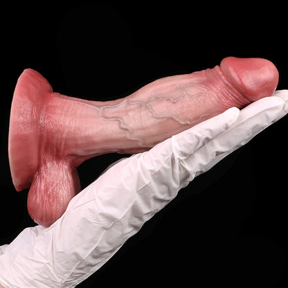 Massive Silicone Dildo – Fetish Bead Texture & Strong Arch | SilikonLust