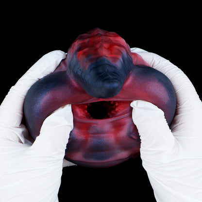 Drachenblut Male Masturbator – Magma-Artefakt aus Platin-Silikon
