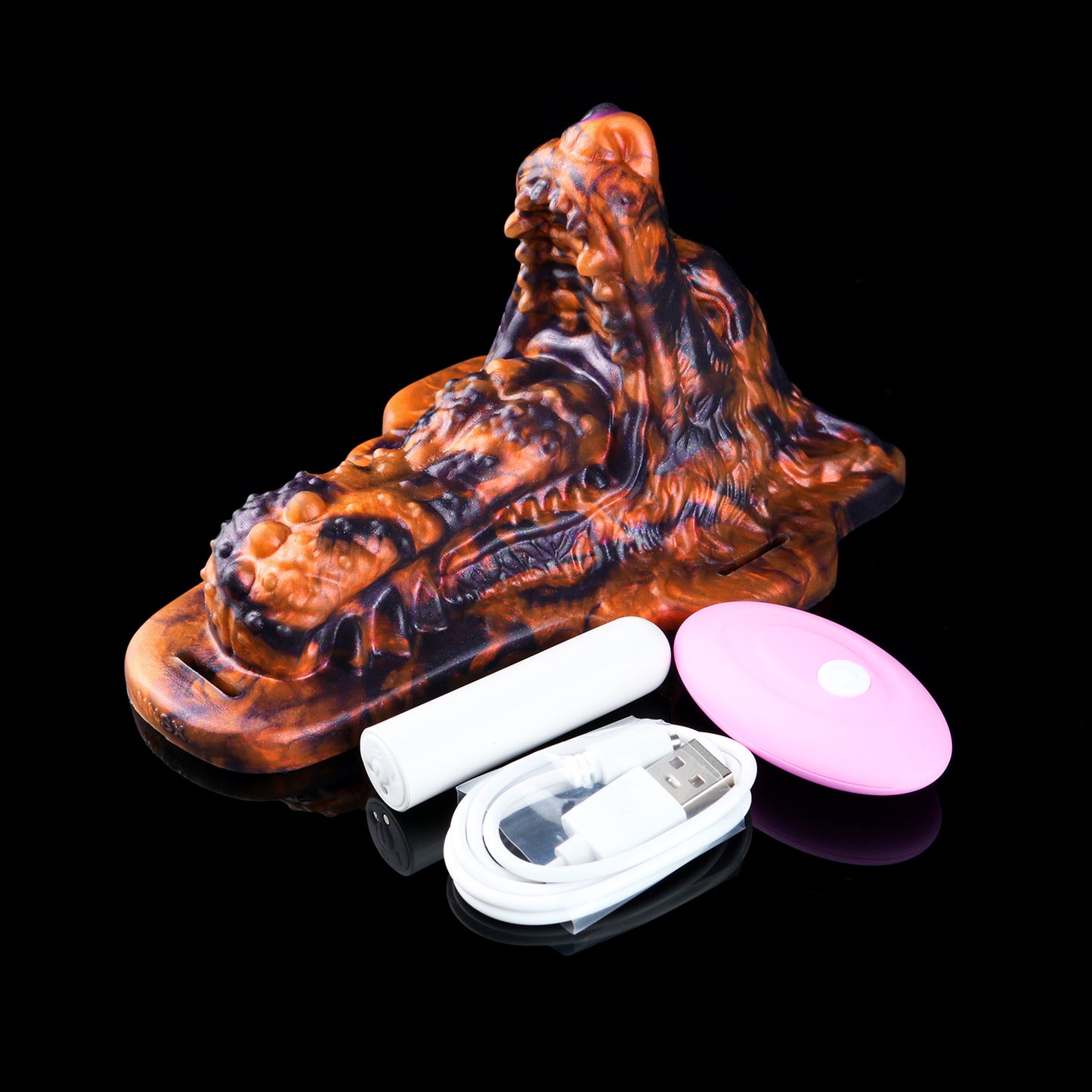 Wilder Werwolf Sex Grinder mit Zungen-Relief – Ergonomisches Reitkissen aus Platin-Silikon für freihändige Ekstase & Fetisch Rollenspiele