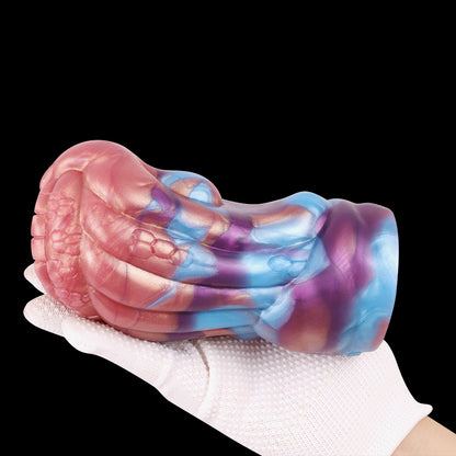 Organic Fantasy Masturbator Sleeve – Sci-Fi Alien Texture Stroker made of Platinum Silicone for Immersive Deep Stimulation