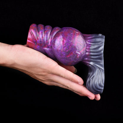 Penis Sheath Nebula – Bio-mechanical Extender Fetish Platinum Silicone | SilikonLust